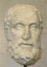 Head of the philosopher Carneades (215-129 BCE)