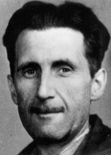 George Orwell's 1933 press card photo issued by the Branch of the National Union of Journalists George Orwell's 1933 press card photo issued by the Branch of the National Union of Journalists