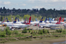 Boeing 737 MAX grounded aircraft near Boeing Field, April 2019 Boeing 737 MAX grounded aircraft near Boeing Field, April 2019