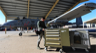 An aircraft armament technician pushes a 500-pound toolbox to an A-10 at Whiteman Air Force Base An aircraft armament technician pushes a 500-pound toolbox to an A-10 at Whiteman Air Force Base