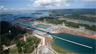 The Agua Clara Locks of the New Panama Canal, showing their guide walls The Agua Clara Locks of the New Panama Canal, showing their guide walls