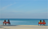 Benches at the beach