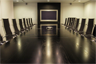 A conference room well-appointed for the 1990s A conference room well-appointed for the 1990s