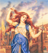Cassandra, from a painting by Evelyn De Morgan (1855-1919) Cassandra, from a painting by Evelyn De Morgan (1855-1919)