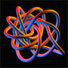 A single-strand knot A single-strand knot