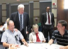 U.S. Congressman Jim Moran talks with constituents at a meeting on the federal budget U.S. Congressman Jim Moran talks with constituents at a meeting on the federal budget