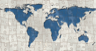 Puzzle map of the world Puzzle map of the world