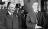 Senator Carter Glass (Democrat of Virginia) and Representative Henry B. Steagall (Democrat, Alabama Third), the co-sponsors of the Glass-Steagall Act Senator Carter Glass (Democrat of Virginia) and Representative Henry B. Steagall (Democrat, Alabama Third), the co-sponsors of the Glass-Steagall Act