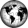A globe puzzle A globe puzzle