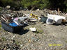 Illegal trash dump Illegal trash dump