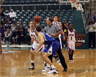 Jump ball in a game of basketball Jump ball in a game of basketball