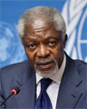 UN Secretary General Kofi Annan of Ghana UN Secretary General Kofi Annan of Ghana