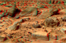 A view of the site known as the Rock Garden, on Mars A view of the site known as the Rock Garden, on Mars