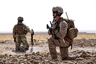 U.S. Marine Corps Capt. Bob J. Sise provides security during Operation Northern Lion U.S. Marine Corps Capt. Bob J. Sise provides security during Operation Northern Lion