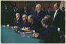 The signing of the Paris Peace Accords The signing of the Paris Peace Accords