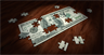 A U.S. 100-dollar bill made into a jigsaw puzzle