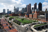 A section of the Rose Kennedy Greenway in Boston in 2008