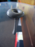 Silly putty dripping through a hole Silly putty dripping through a hole