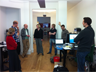 A typical standup meeting A typical standup meeting