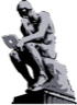 The Thinker PowerPointing The Thinker PowerPointing