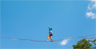 Walking a tightrope Walking a tightrope
