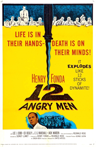 Promotional poster for the 1957 film Twelve Angry Men Promotional poster for the 1957 film Twelve Angry Men