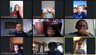 The screen image of a virtual meeting The screen image of a virtual meeting