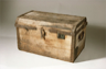 A wooden chest A wooden chest