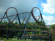 A
roller coaster