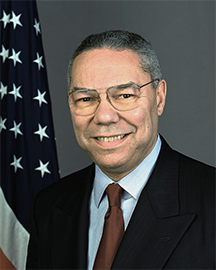 Former U.S. Secretary of State Colin Powell Former U.S. Secretary of State Colin Powell