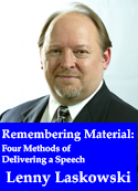 Remembering Material: Four Methods of Delivering a Speech