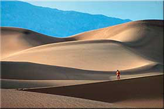 Dunes in Death Valley, California Dunes in Death Valley, California