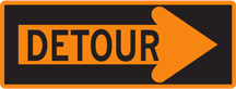 Detour Sign