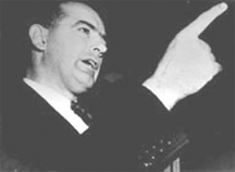 Senator Joseph R. McCarthy (Democrat of Wisconsin) Senator Joseph R. McCarthy (Democrat of Wisconsin)