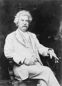 Mark Twain in 1907 Mark Twain in 1907