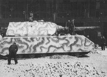 The Panzerkampfwagen VIII, a German World War II super-heavy tank The Panzerkampfwagen VIII, a German World War II super-heavy tank