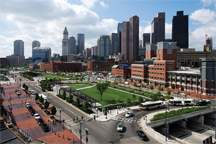 A section of the Rose Kennedy Greenway in Boston in 2008 A section of the Rose Kennedy Greenway in Boston in 2008