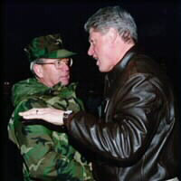 Pres. Clinton and Adm. Smith Pres. Clinton and Adm. Smith
