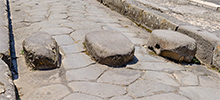 Steppingstones in Pompeii