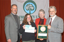 The Town of Wescott, Wisconsin is recognized as Tree City 2005